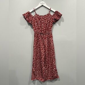 Jenna & Jessie Floral Wide-Leg girls Jumpsuit Size 10